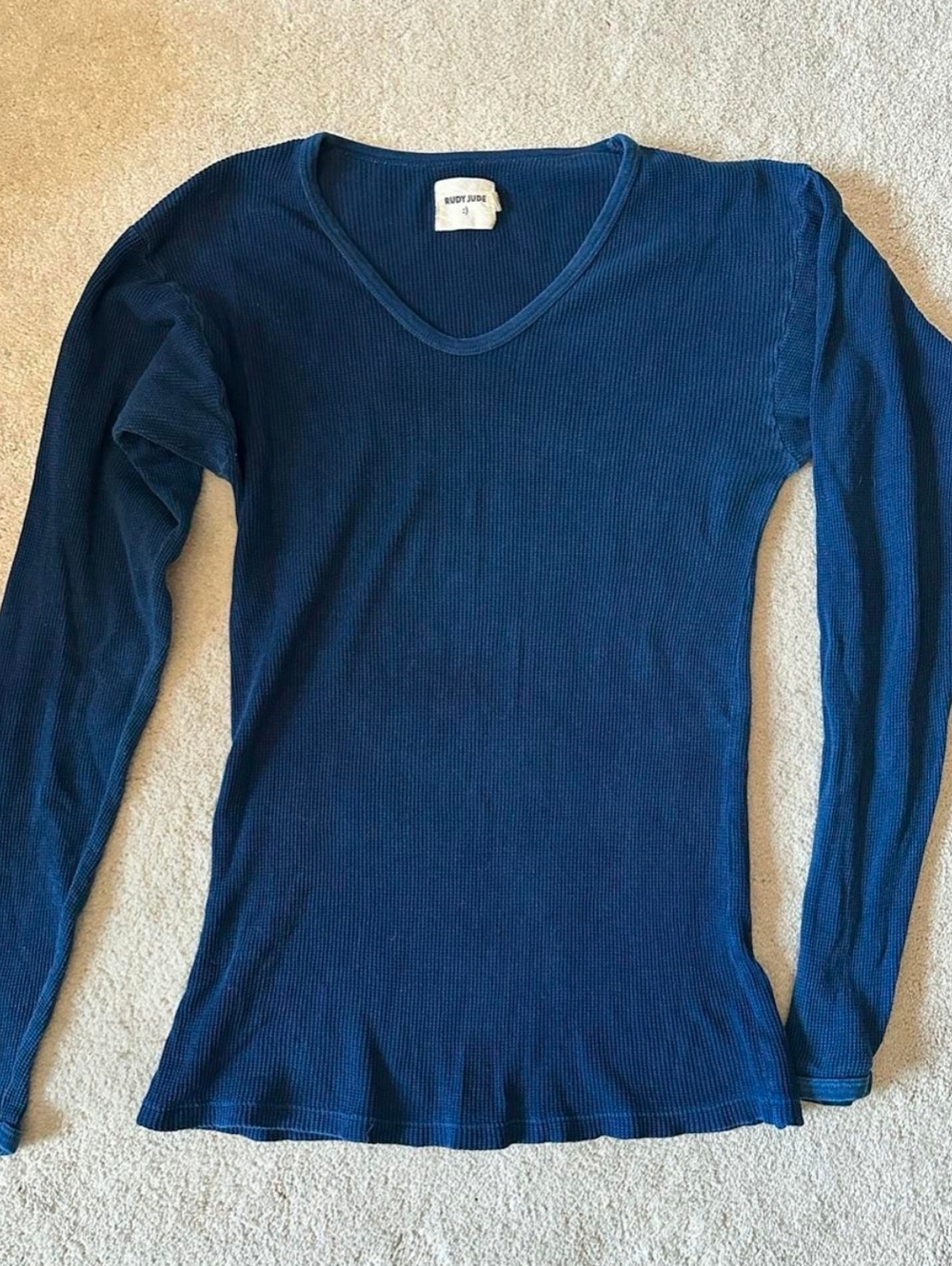 Rudy Jude Blue Thermal Top
